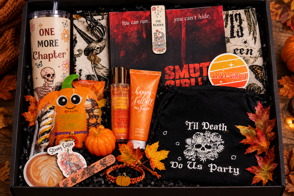 🍁Dark Romance Book Box: Dark & Spicy Reads, Fall Themed Merch - Dark Romance Crates