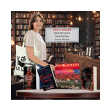 Bargain Bin Flash Sale! Save on dark romance books +/- merch. See details...