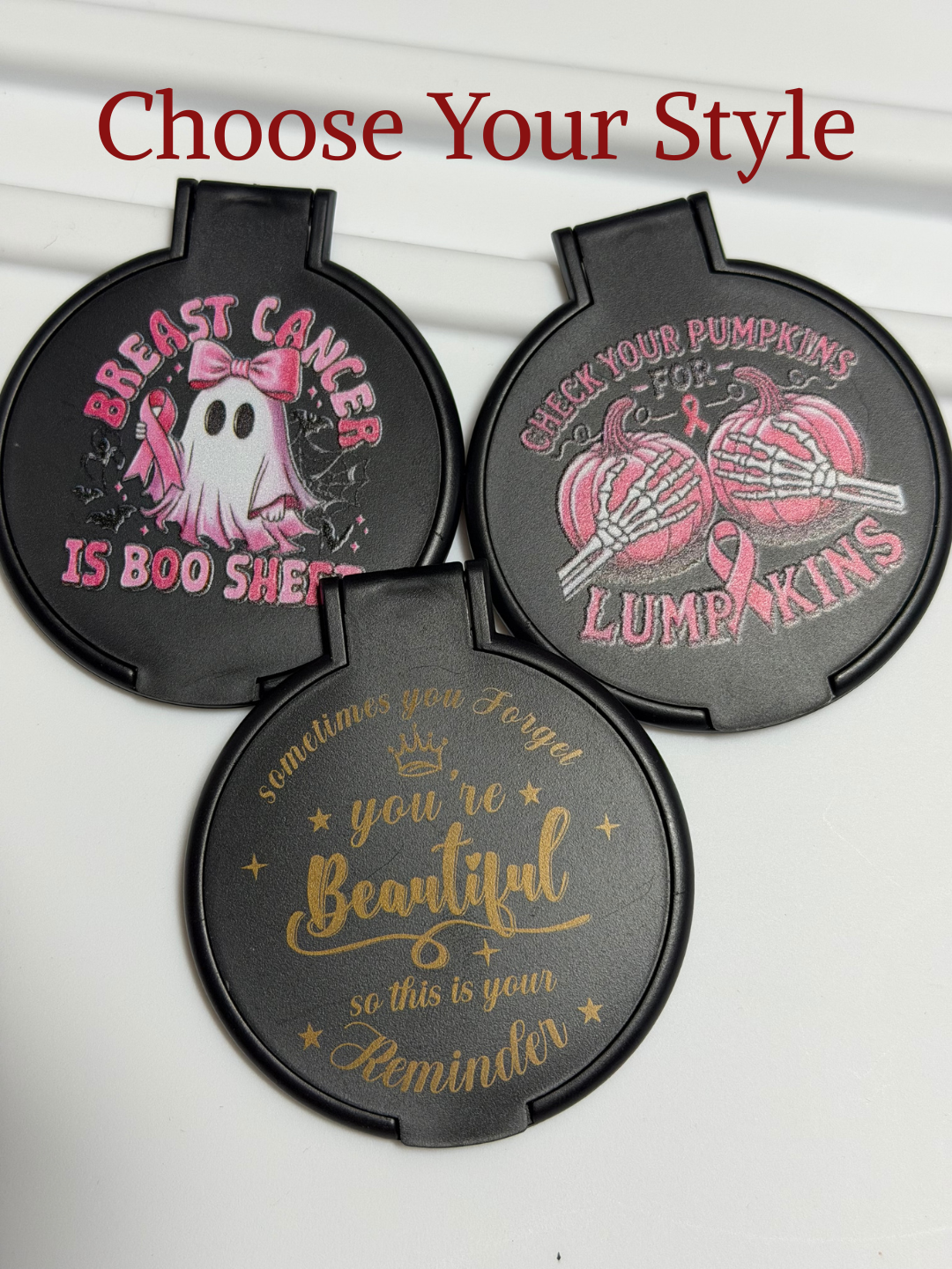 Pink Halloween Book Box - October breast cancer awareness month