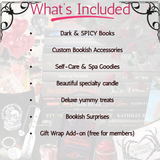 Luxury spicy gift basket - spa, books, toy, gift wrap