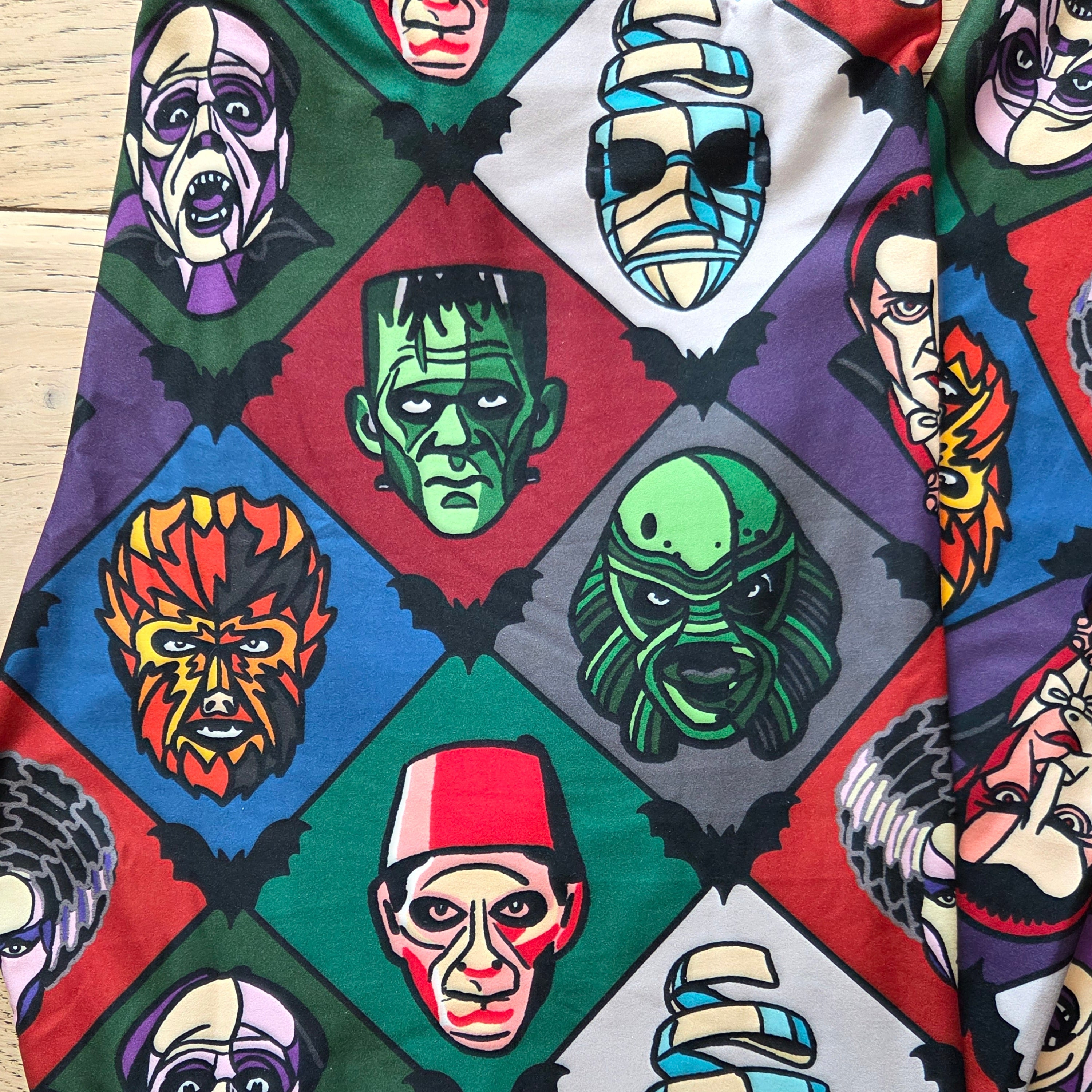 Uni Monsters Semi-Exclusive Leggings - High-quality Handcrafted Vibrant