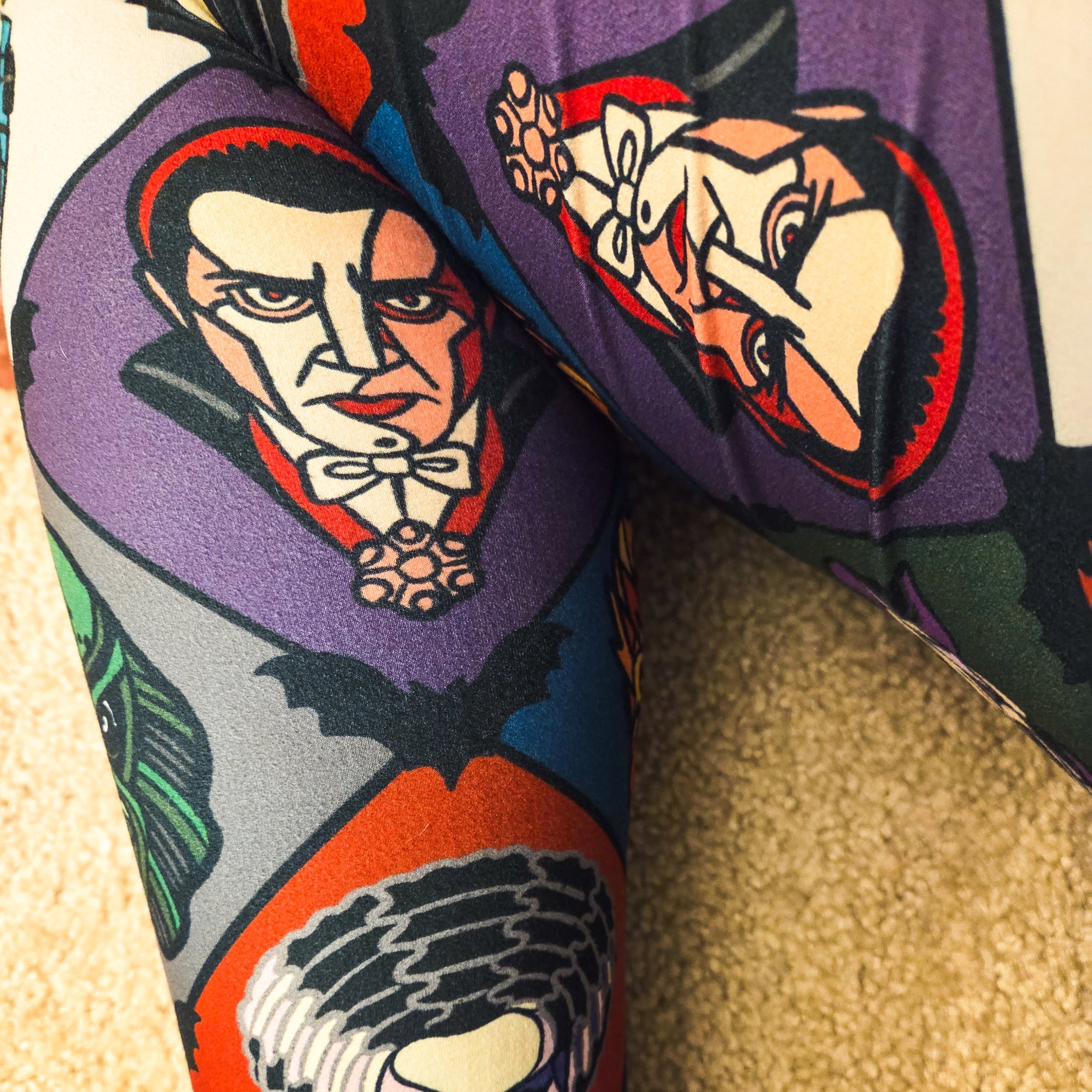 Uni Monsters Semi-Exclusive Leggings - High-quality Handcrafted Vibrant